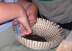 JoAnn Kelly Catsos Basketry Workshop 2007