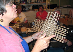 JoAnn Kelly Catsos Basketry Workshop 2007