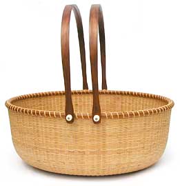 [19 in. Oval Basket]