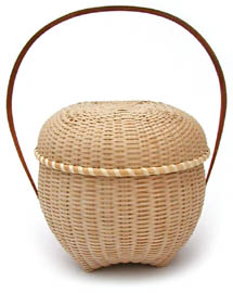 [Shaker Dome Lidded Basket]