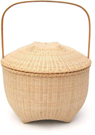 [Shaker Lidded Basket]