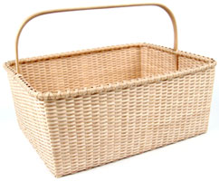 [Large Shaker Tatting Basket]